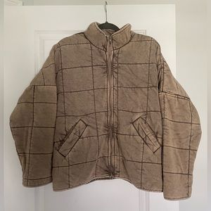 Forever 21 quilted Zip Up Jacket